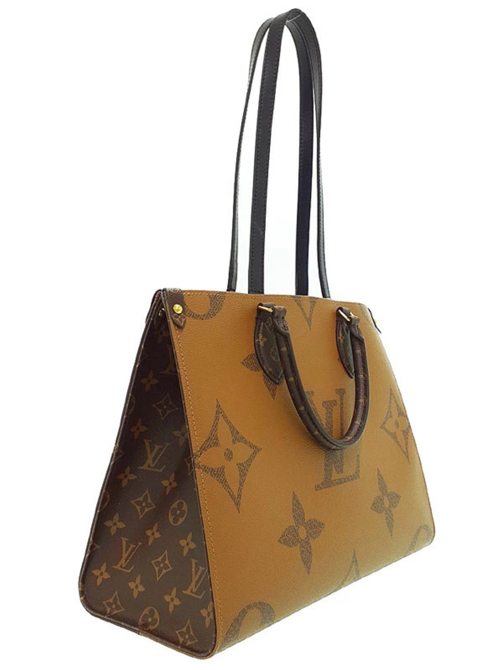 Louis Vuitton The Monogram Bag On Go Giant Brown